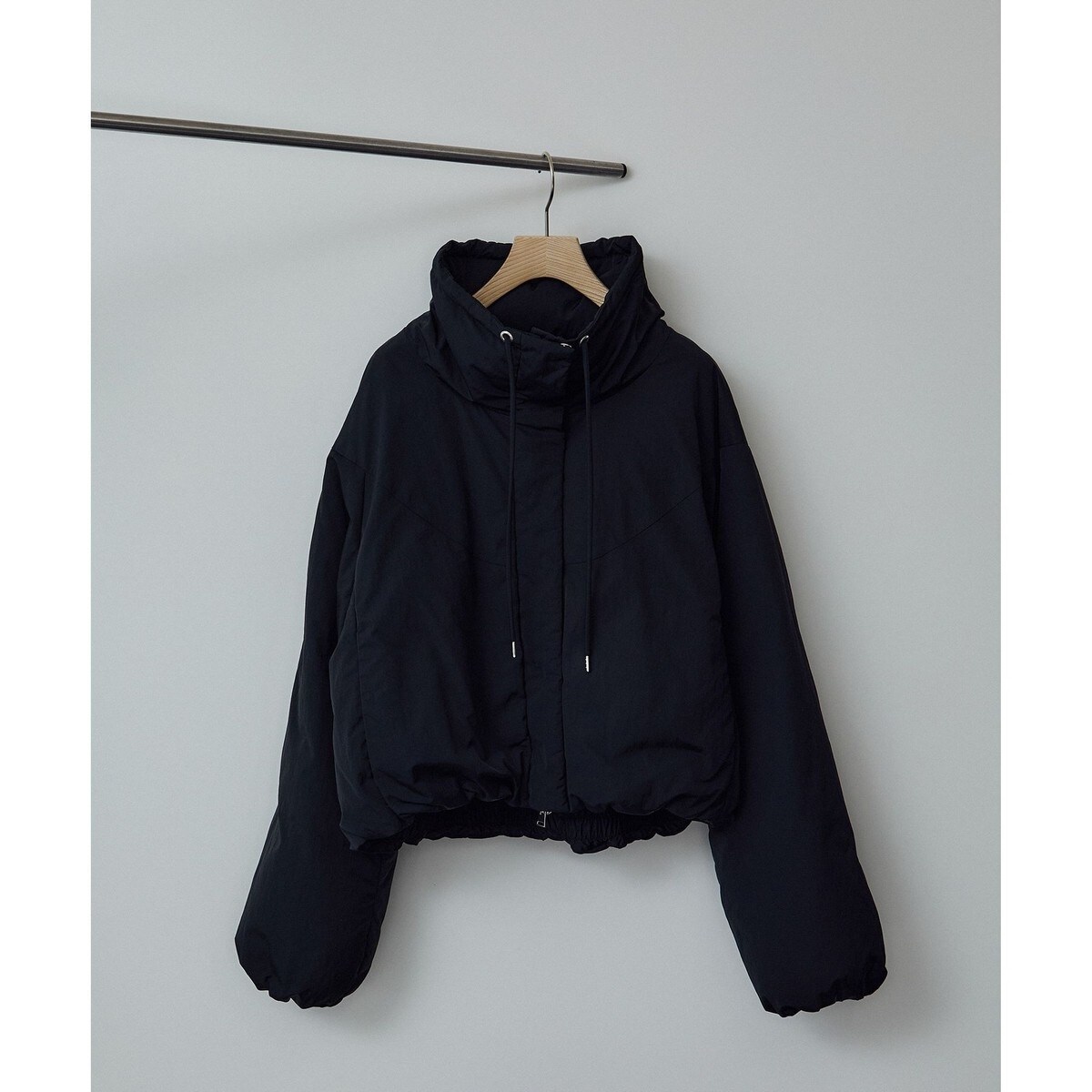 [GREENDOWN（グリーンダウン）]スタンドカラーダウンジャケット ブラック SALON adam et rope'｜[GREENDOWN(グリーンダウン)][撥水加工