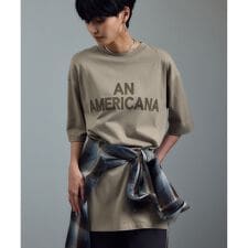 【Americana（アメリカーナ） for SALON】別注ロゴTシャツ
