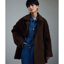 サロン アダム エ ロペ(SALON adam et rope')の＜追加＞【WEB限定】MANTECOウールPコート