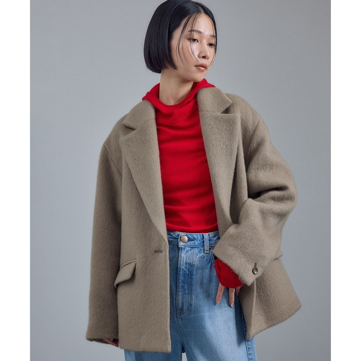 Spick & Span TWシアールーズジャケット Spick & Span｜手洗い可 / TWシアールーズジャケット | Rakuten