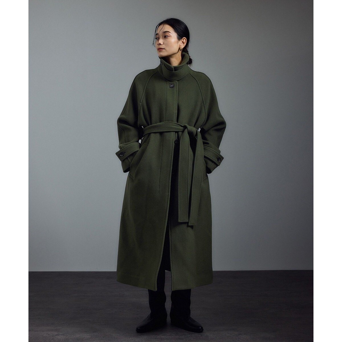 美品　アダム・エ・ロペ　MANTECO ウールコート　オーバーサイズ　ジャケット ADAM ET ROPÉ FEMME(アダム エ ロペ ファム) / 【サステナブル