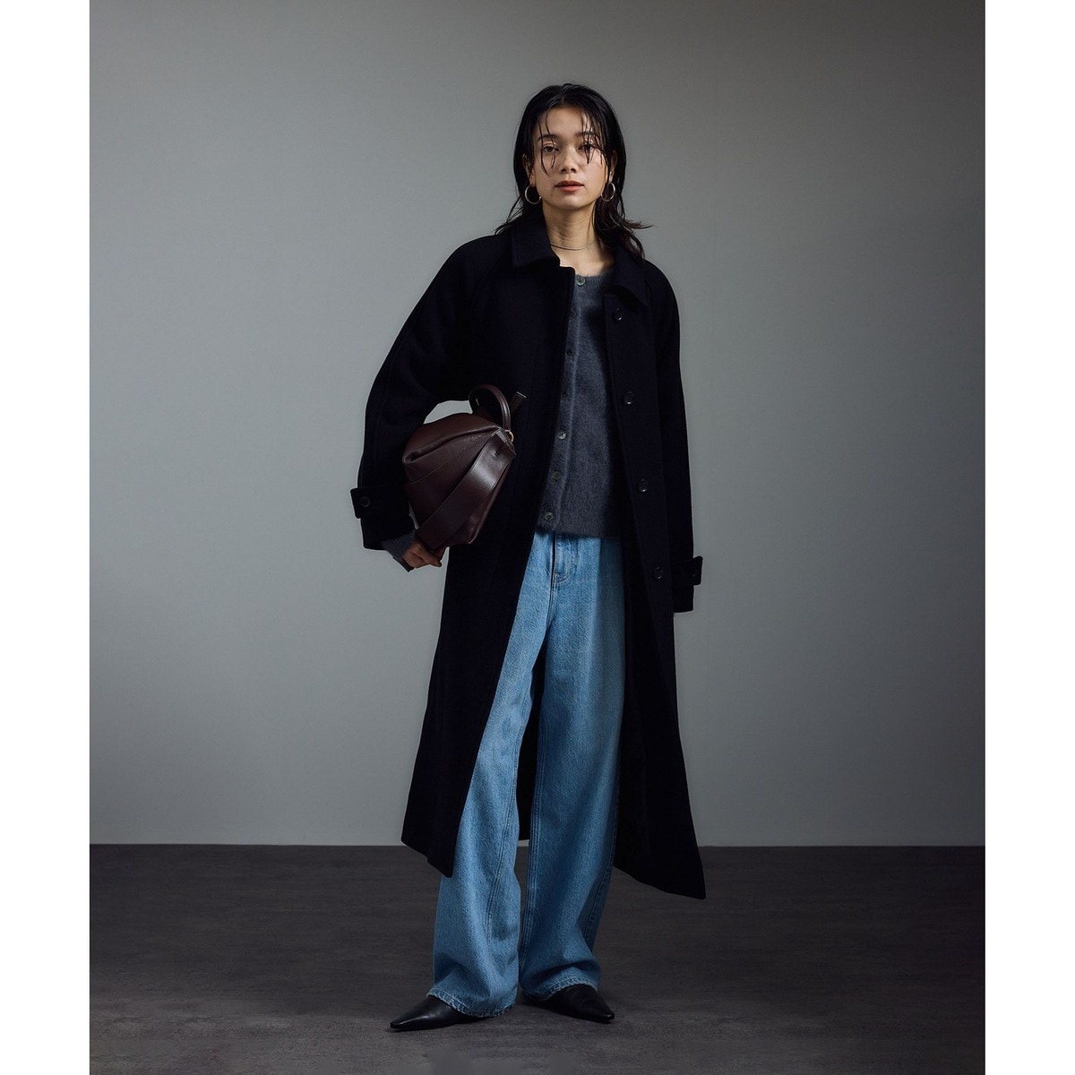 MANTECOウールバルマカンコート 2025AW 今季 WEB限定】MANTECOウールバルマカンコート | サロン アダム エ ロペ