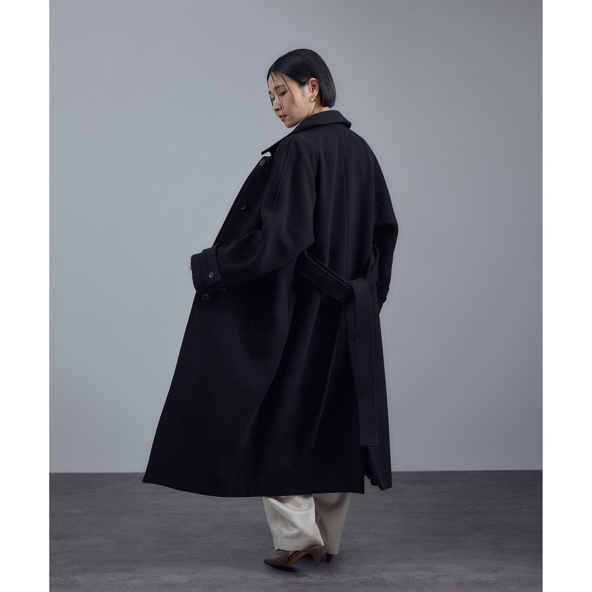 WEB限定】MANTECOウールバルマカンコート | サロン アダム エ ロペ