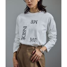 Vintageライクin me プリントロングスリーブT / ロンT