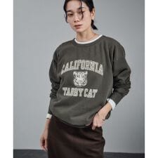 【MIXTA(ミクスタ)】TABBY CREW NECK(SET-IN)