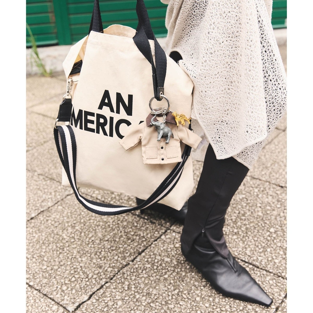 Americana（アメリカーナ） for SALON】2WAYトートバッグ