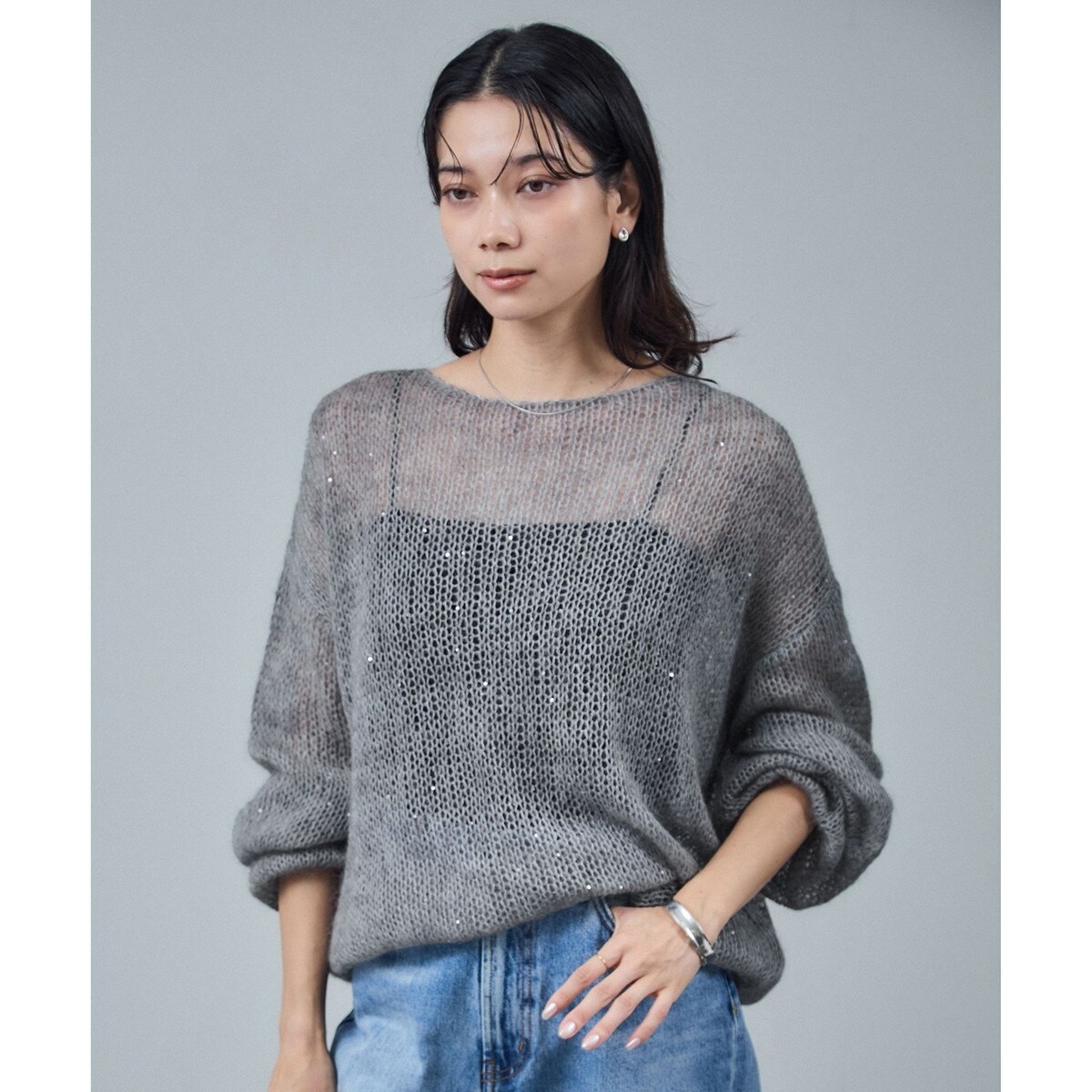 IENA イエナ　フロッキードットシアープルオーバー フロッキードット シアー プルオーバー | イエナ(IENA) | マルイ