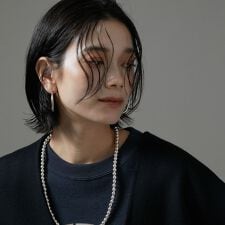 サロン アダム エ ロペ(SALON adam et rope')の【ERICKA NICOLAS BEGAY】ナバホパールネックレス7mm/60cm