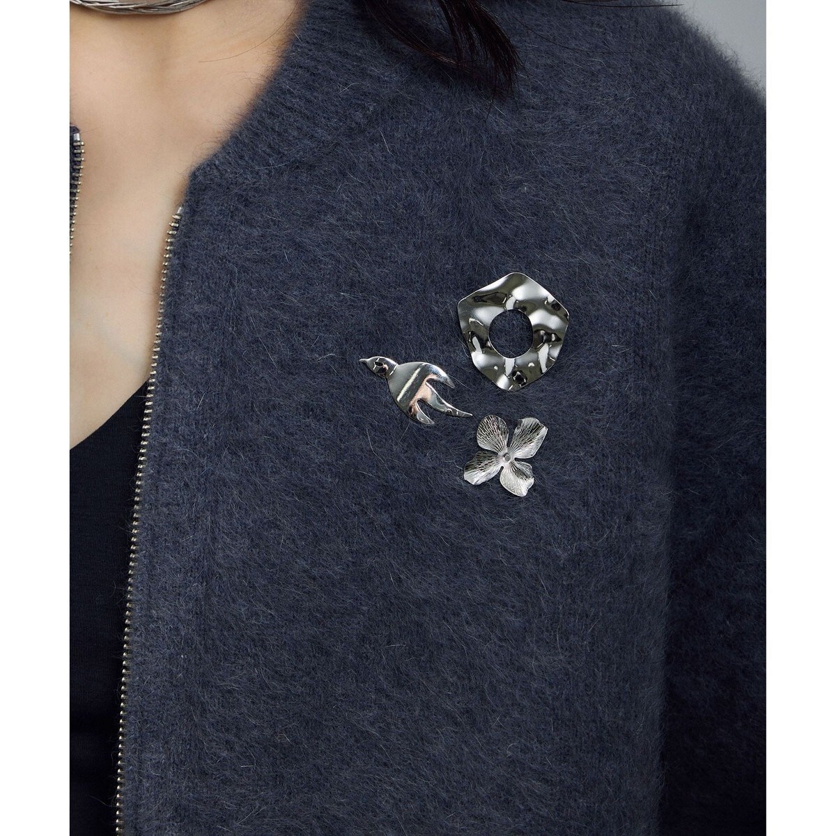 Junco Paris/ジュンコパリ】パールオーバルブローチ | イエナ