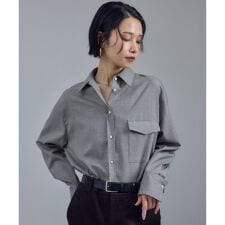 サロン アダム エ ロペ(SALON adam et rope')のノンミュールジングウールシャツ / セットアップ対応