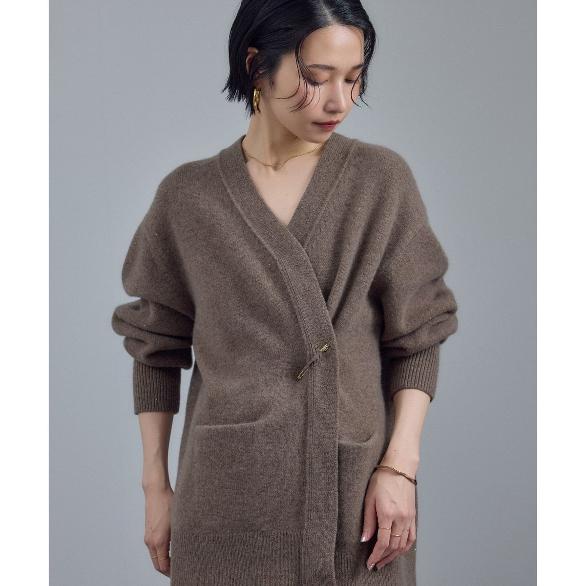 ダブルフェイス ニットガウンカーディガン | イエナ(IENA) | マルイ