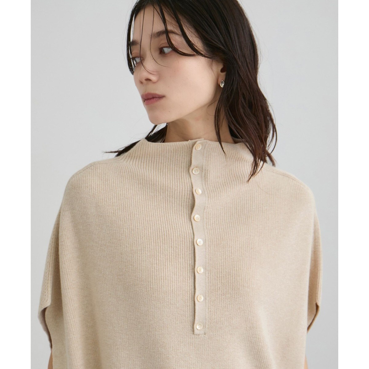 クロップドプルオーバー-CreamyCotton /クリーミーコットン- | サロン