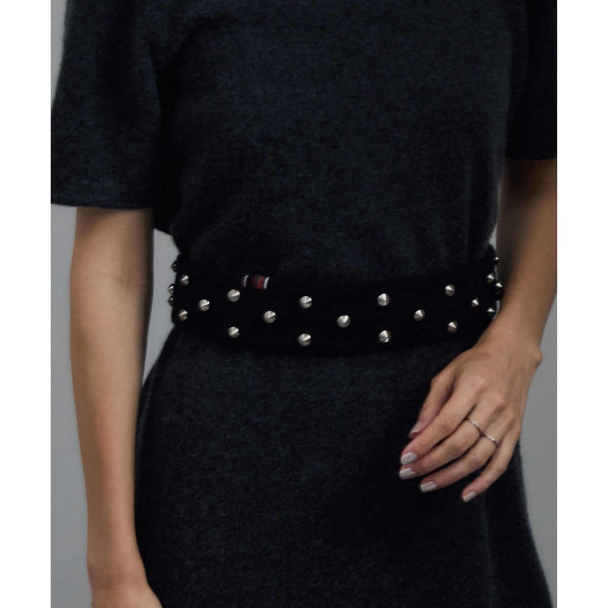 サロン アダム エ ロペ（SALON adam et rope’ ）/【extreme cashmere（エクストリーム・カシミア）】stud small extreme cashmere（エクストリーム・カシミア）】stud small | サロン