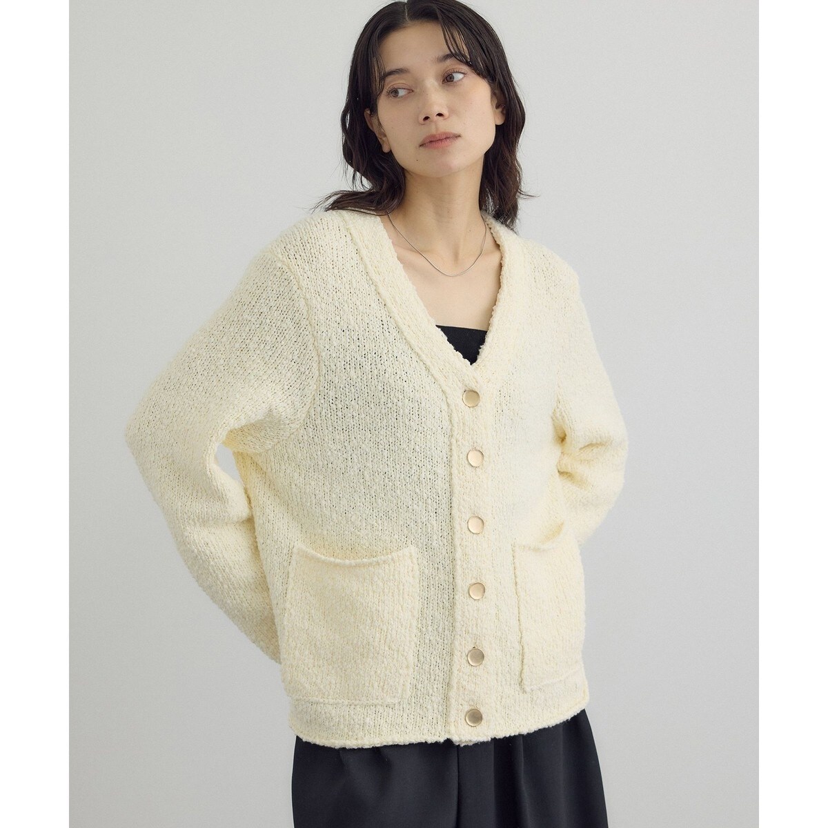 AQUA Vネックカーディガン | イエナ(IENA) | マルイウェブチャネル