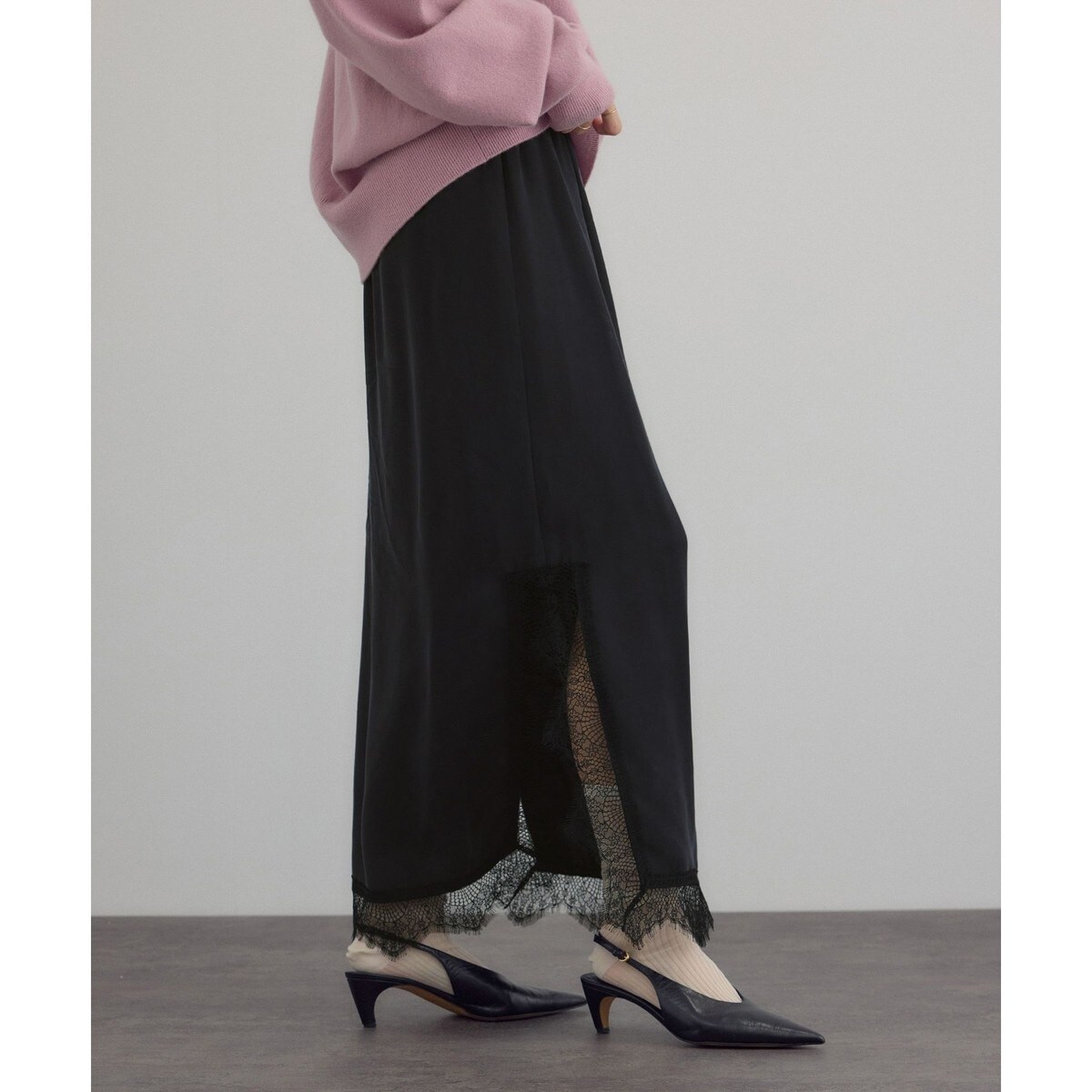 モヘアMIXポプリン2WAYスカート | ノーブル(Noble) | マルイウェブチャネル