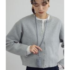 【W S（ドゥーブル）】レザーリップケースチャーム