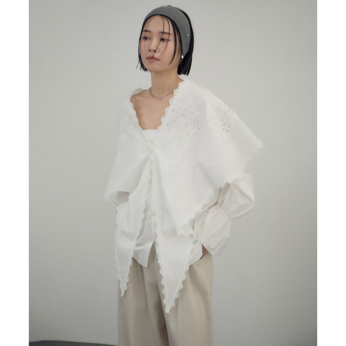 BOWTE/バウト 別注 ギンガムチェック フリルブラウス | イエナ(IENA