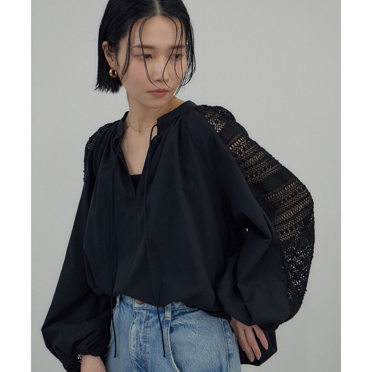 BOWTE（バウト）】FINE COUNT COTTON PIECE DYE ボウタイシャツ