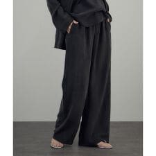[26SS]GENTLE SILK パンツ / セットアップ対応・洗える