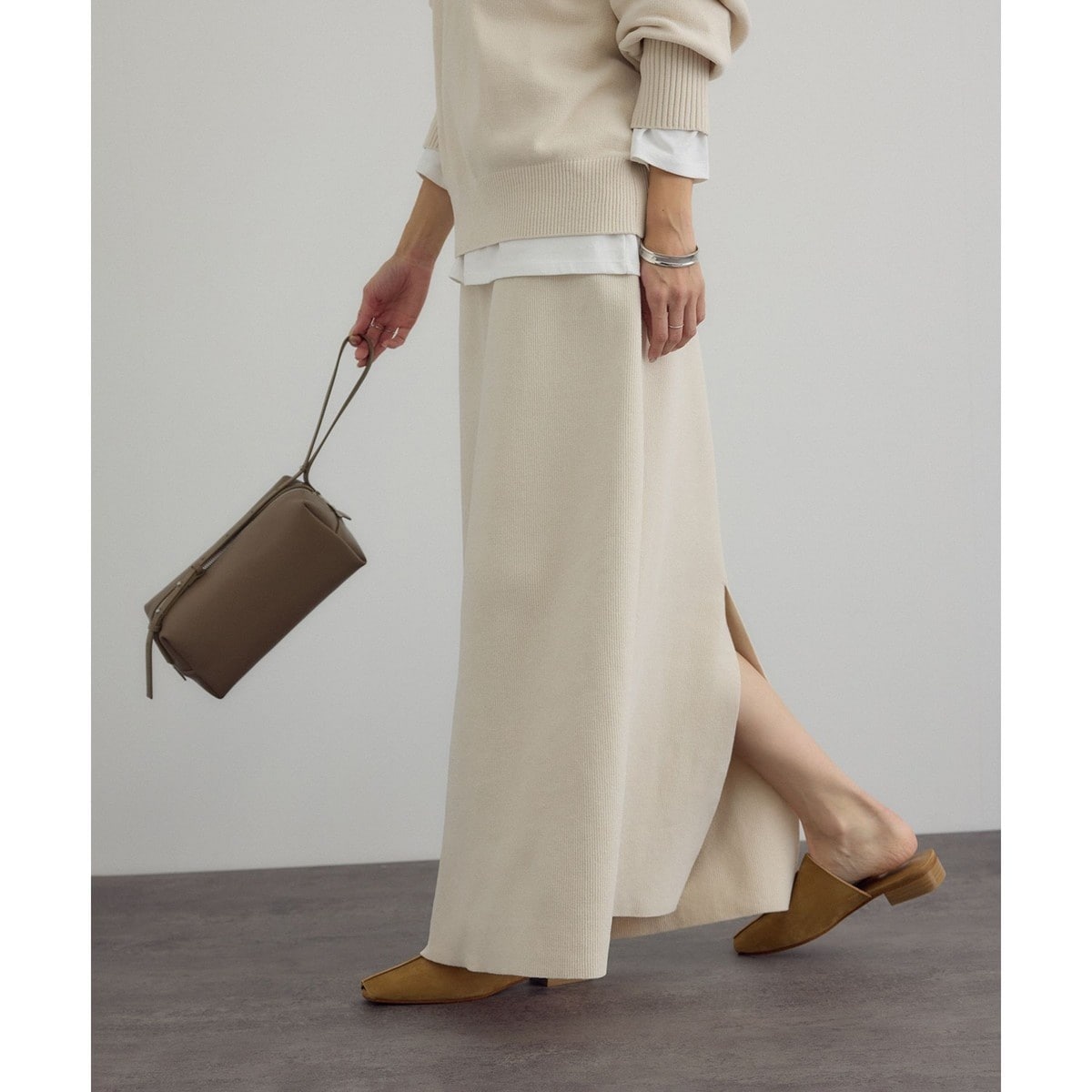 WEB限定】サスペンダートラペーズスカート | サロン アダム エ ロペ