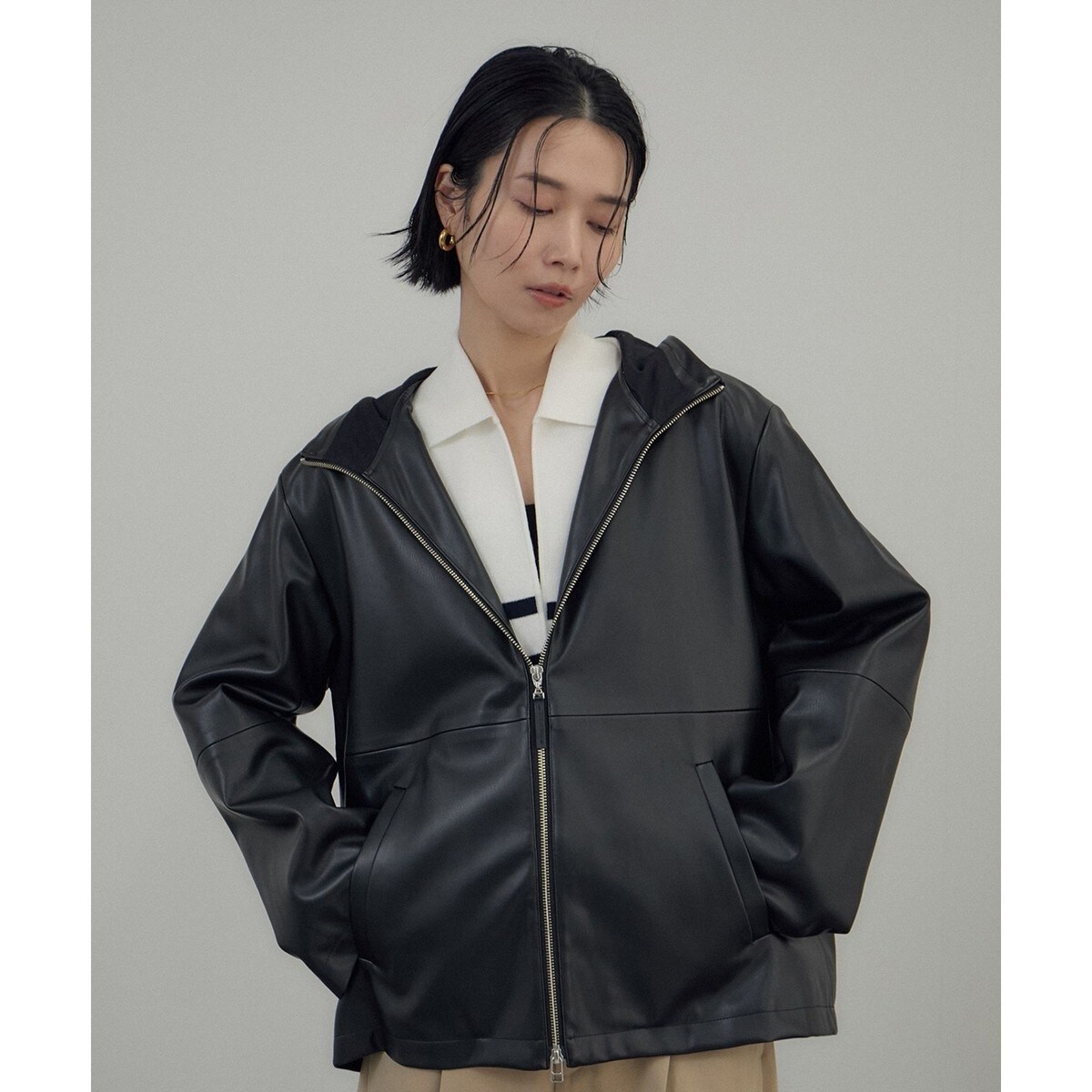 リネンツイルブルゾン | サロン アダム エ ロペ(SALON adam et rope