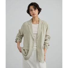 [26SS]GENTLE SILK ジャケット / セットアップ対応・洗える