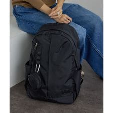 【WEB限定】ラウンドポーチ&エコバッグ付きリュック