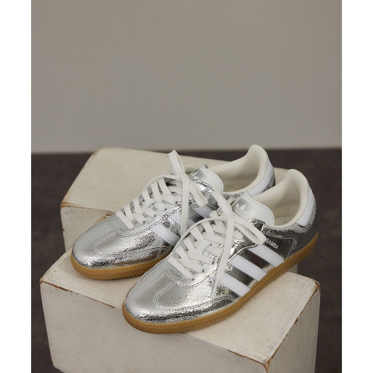 [�}���C]�yadidas�i�A�f�B�_�X�j�zSAMBA OG W / �T���o/�T���� �A�_�� �G ���y�iSALON adam et rope' �j �V���o�[(93)