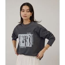 【KARL BLOSSFELDT  by SALON】フォトロングスリーブTシャツ