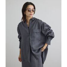 リネンオーバーシャツ / GENTLE LINEN