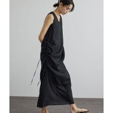 リネンドロストノースリーブワンピース / GENTLE LINEN