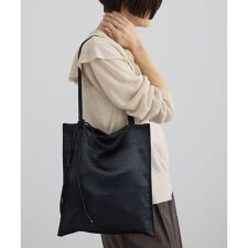 【WEB限定】コードチャーム付サテントート / A4　新色追加