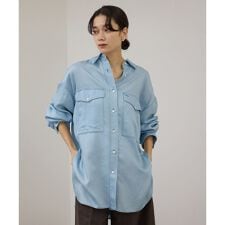 デニムライクシャツ / セットアップ対応