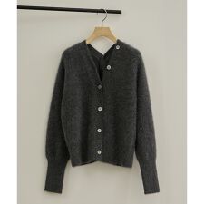 フォックスカシミア2WAYVネックカーディガン