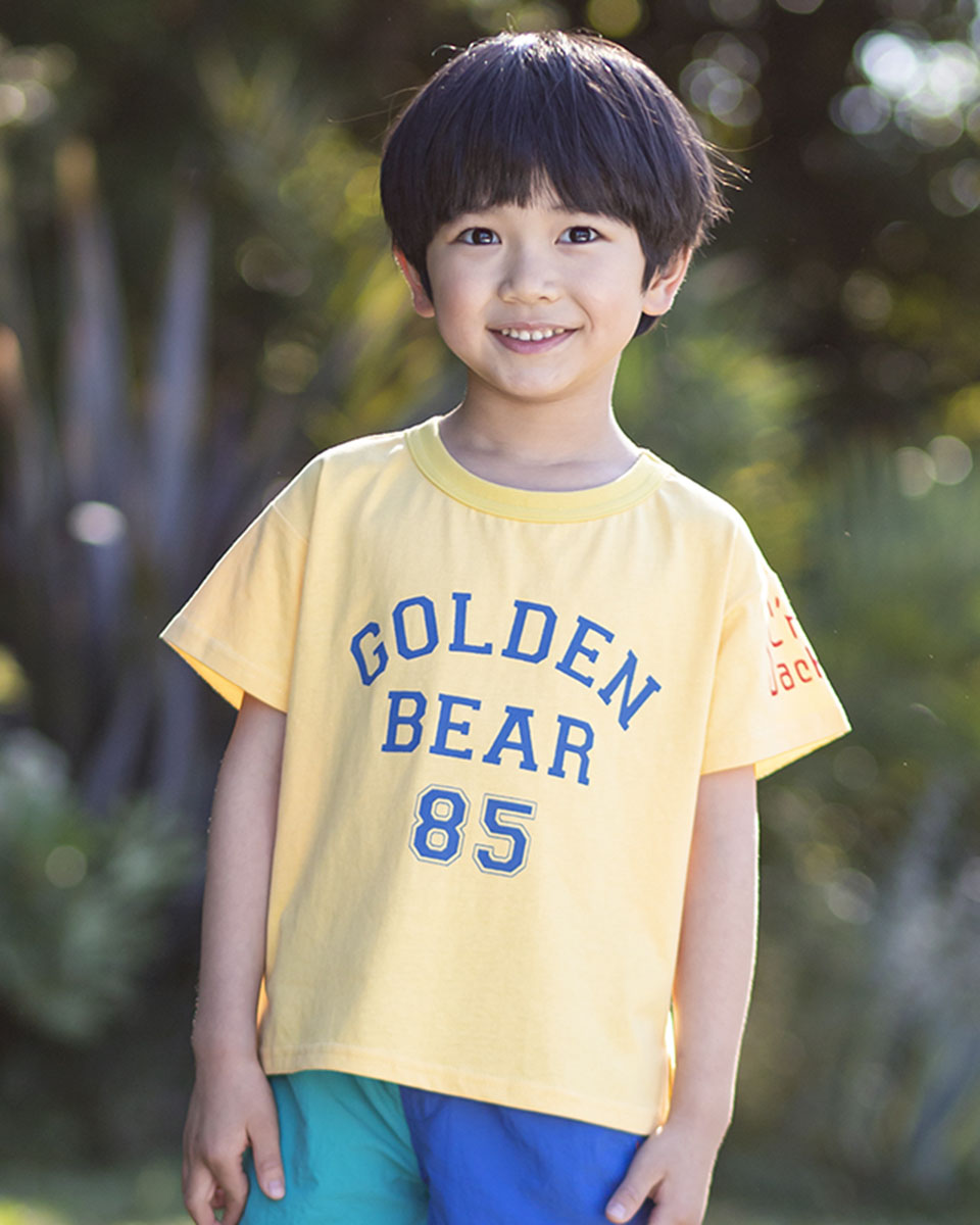 バックベアTシャツ | ゴールデンベア(GOLDENBEAR) | 201J5406 | マルイ