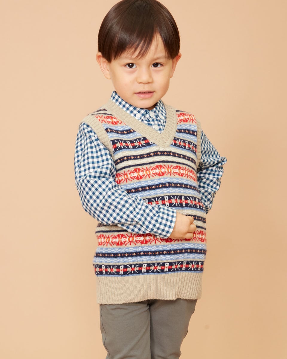 フェアアイルニットベスト | ゴールデンベア(GOLDENBEAR) | マルイ