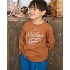 ゴールデンベア(GOLDENBEAR)のロゴTシャツ