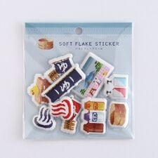 ピクセルック(Pixelook)のソフトフレークシール（銭湯）