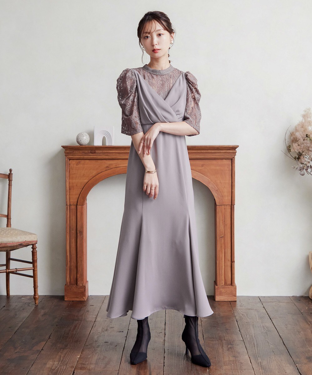 美品‼️niana ニアナアシンメトリー 結婚式オケージョンドレス niana ニアナ 結婚式[品番：FT000007030]｜Fashion Letter