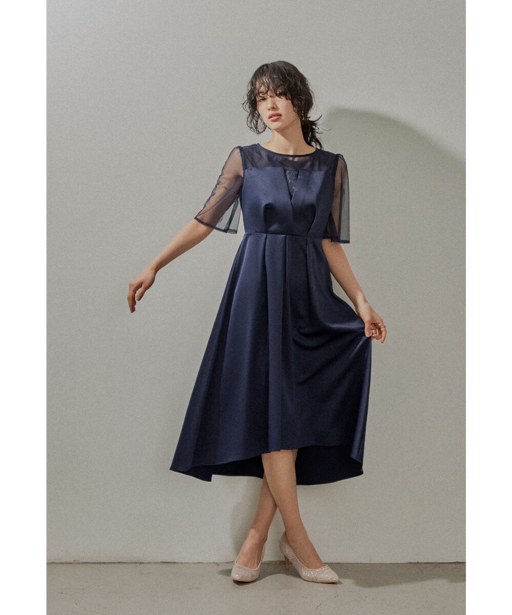 高品質！ ミニドレス ミディアムドレス ピンク ベアトップ 可愛い（美  