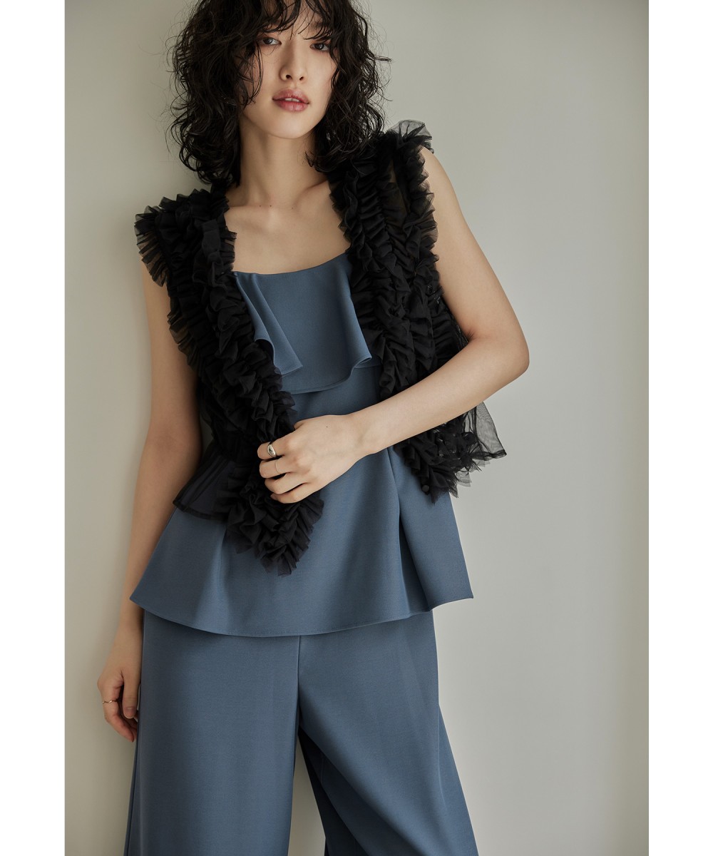 ニアナ（niana）/チュールフリルベスト チュールフリルベスト | ニアナ(niana) | マルイウェブチャネル