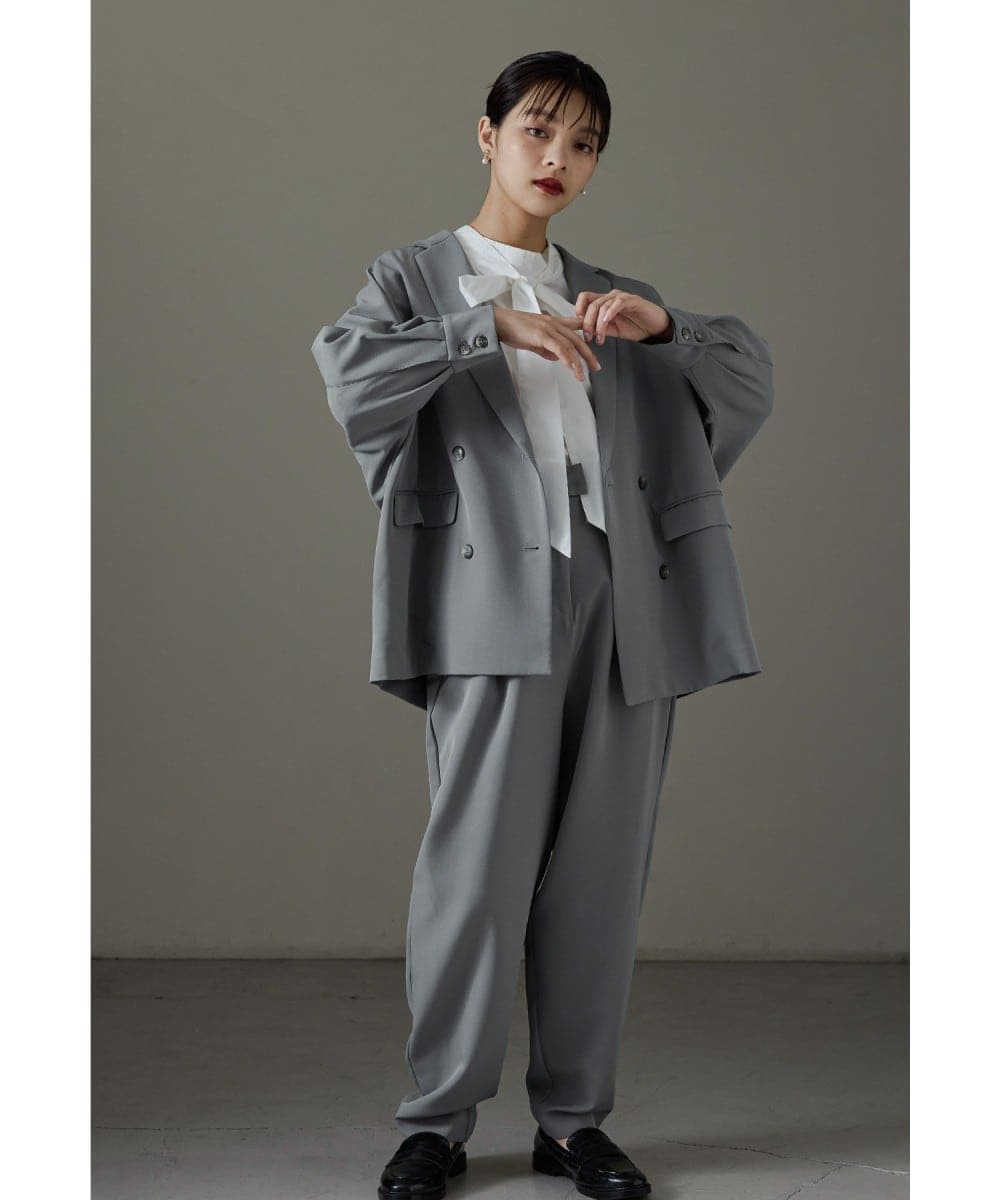 ノーカラージャケット パンツスーツ2点セット | ニアナ(niana
