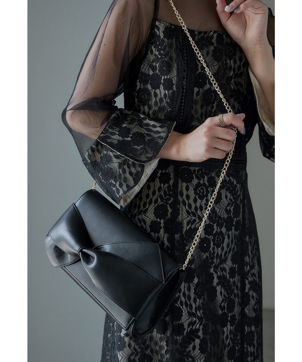 ニアナ（niana）/リボンモチーフクラッチバッグ リボンモチーフクラッチバッグ | ニアナ(niana) | マルイウェブチャネル