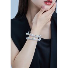 ニアナ(niana)の3wayラメパールブレスレット