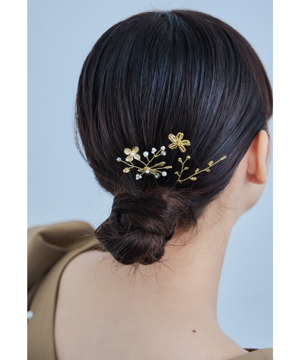 フラワーモチーフヘアピン3本セット | ニアナ(niana) | マルイウェブ