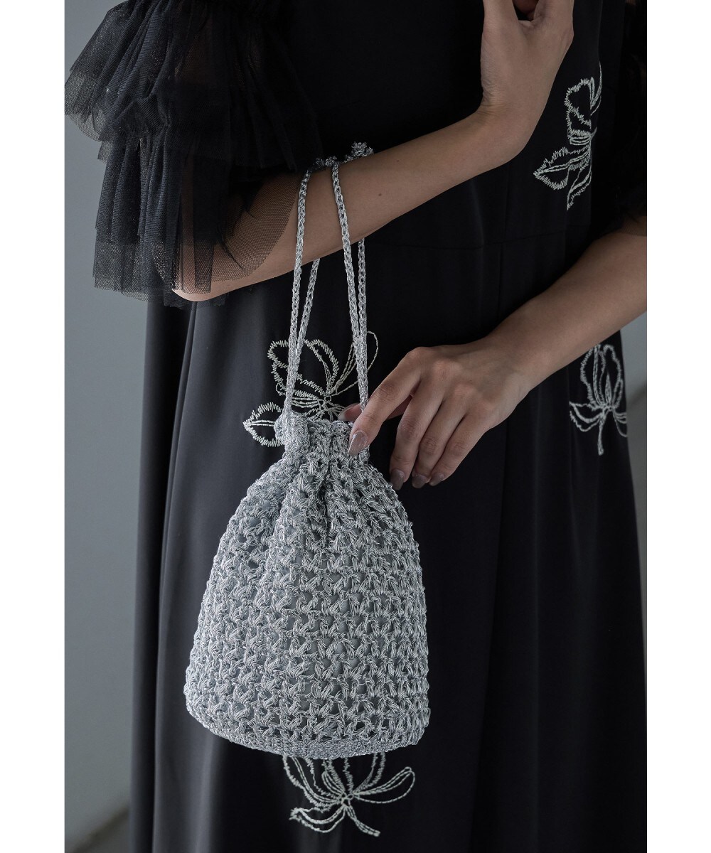 ニアナ（niana）/2wayメタリックヤーン巾着バッグ 2wayメタリックヤーン巾着バッグ | ニアナ(niana) | マルイウェブチャネル