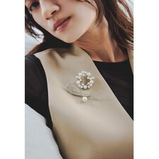 リースパールブローチ2点セット