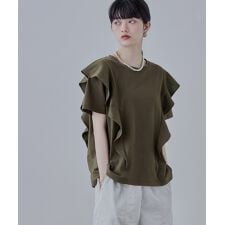 ラッフルコットンTシャツ | エトル(etoll.)