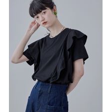 ラッフルコットンTシャツ | エトル(etoll.)