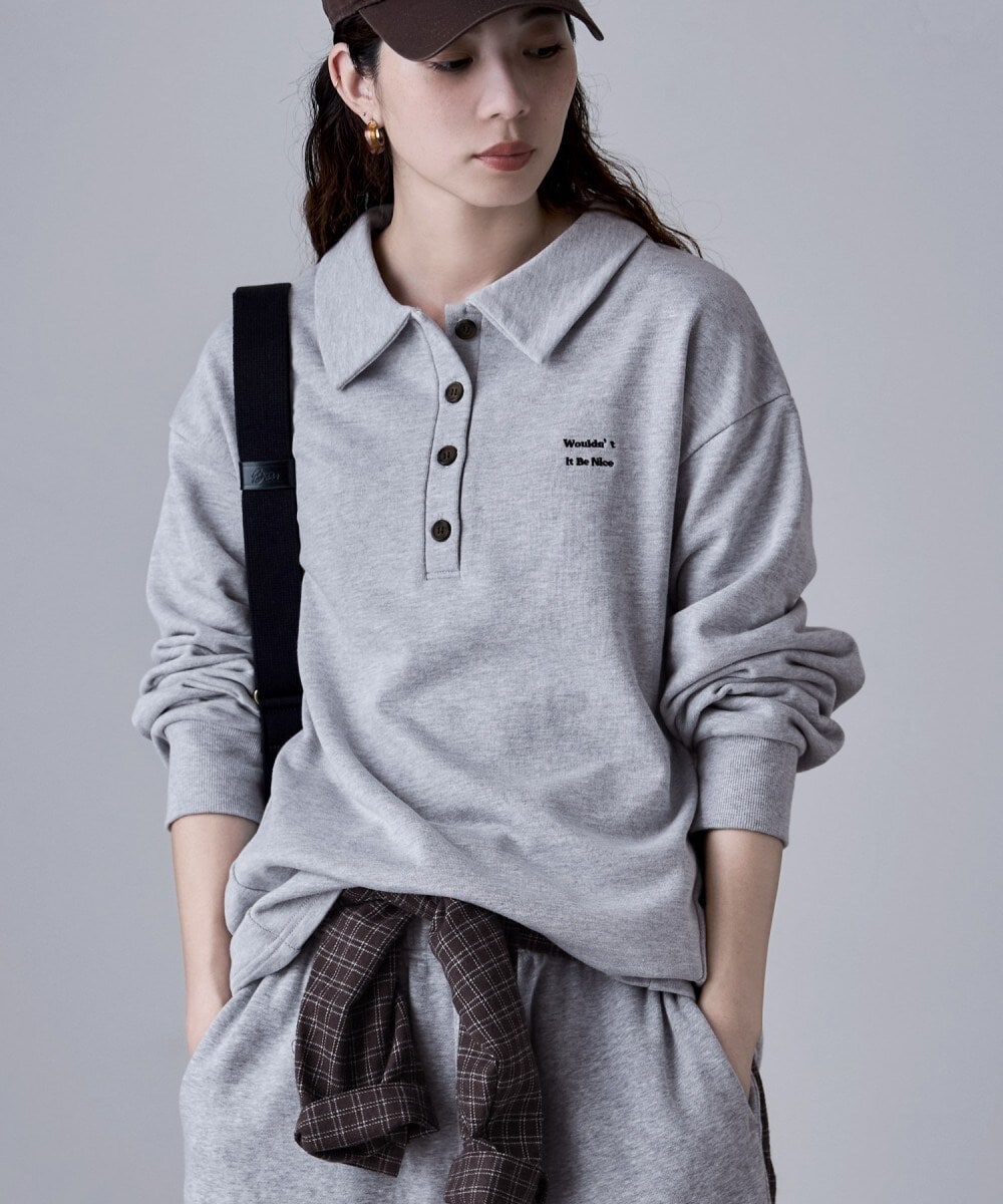 【新品タグ付】LILY BROWN / Lily Bearポロスウェット WEB限定カラー】Lily Bearポロスウェット | リリーブラウン(LILY